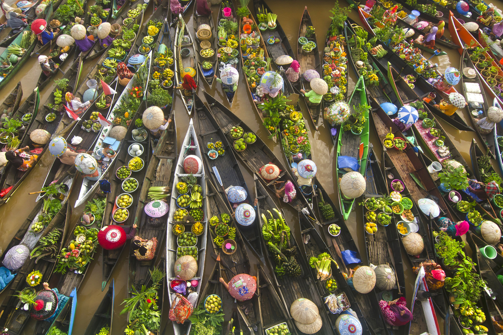 Floating Market of Borneo