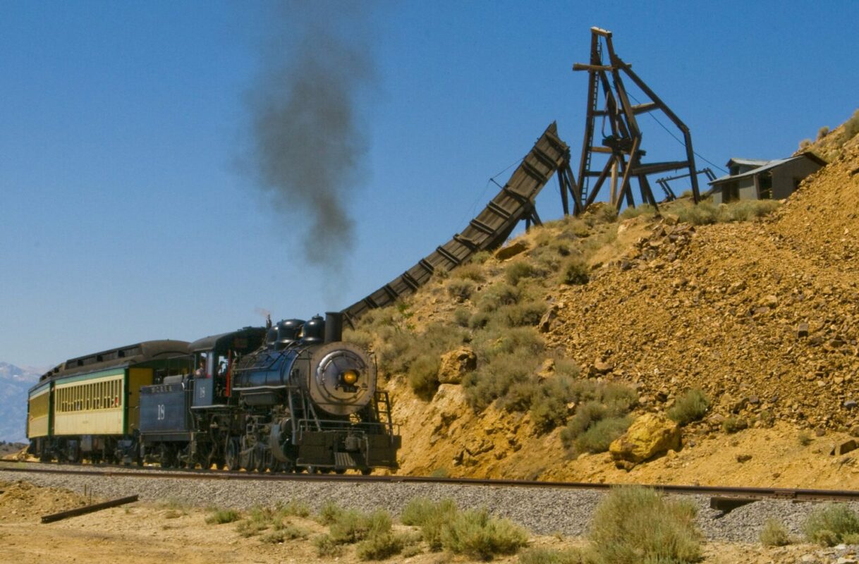 Virginia and Truckee Railroad, Nevada