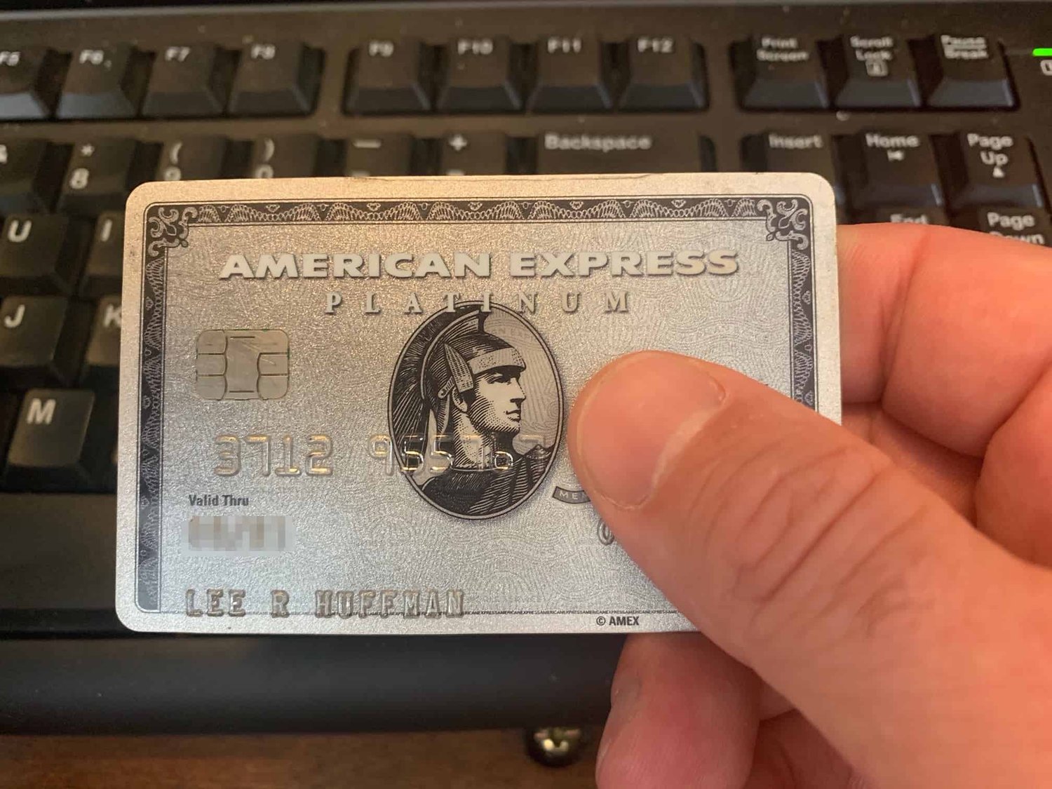 American Express Platinum credit card