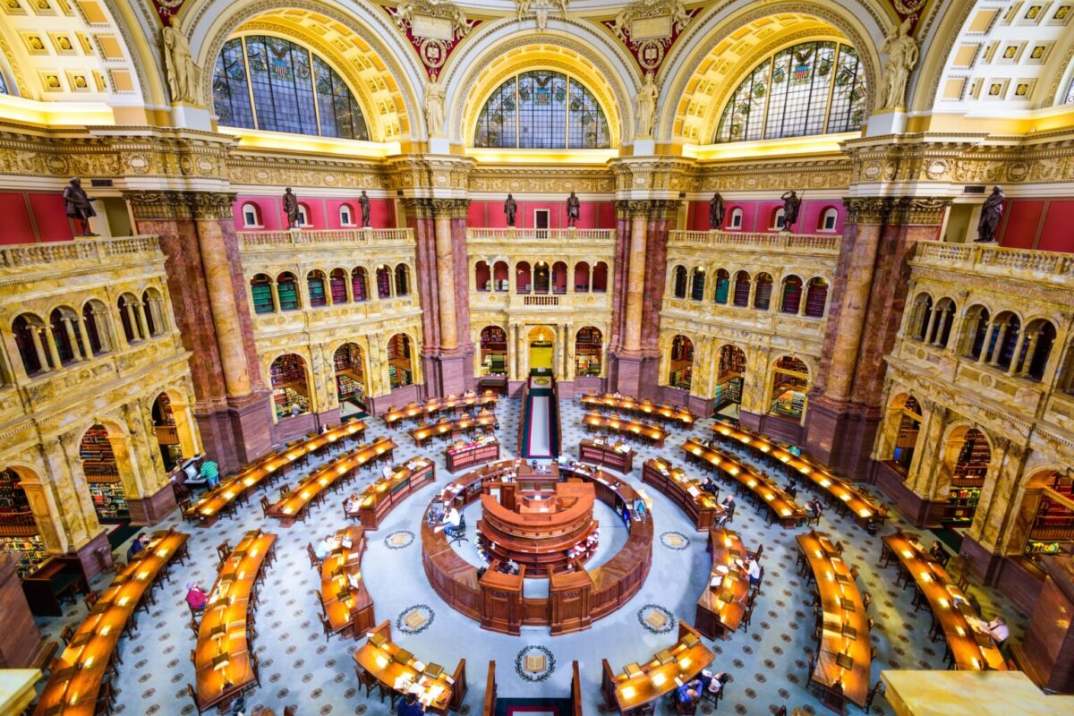 The Library of Congress in Washington, The library officially serves the U.S. Congress