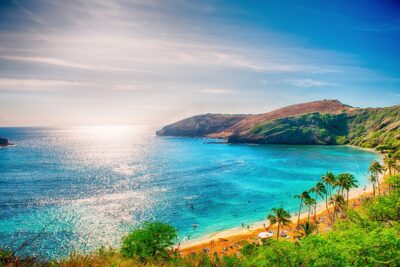 Hawaii Background Photo, Oahu