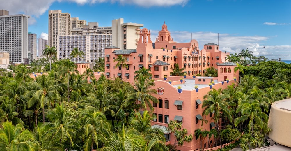 Honolulu Hawaii: View Of The Royal