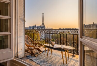 Paris from Balcony