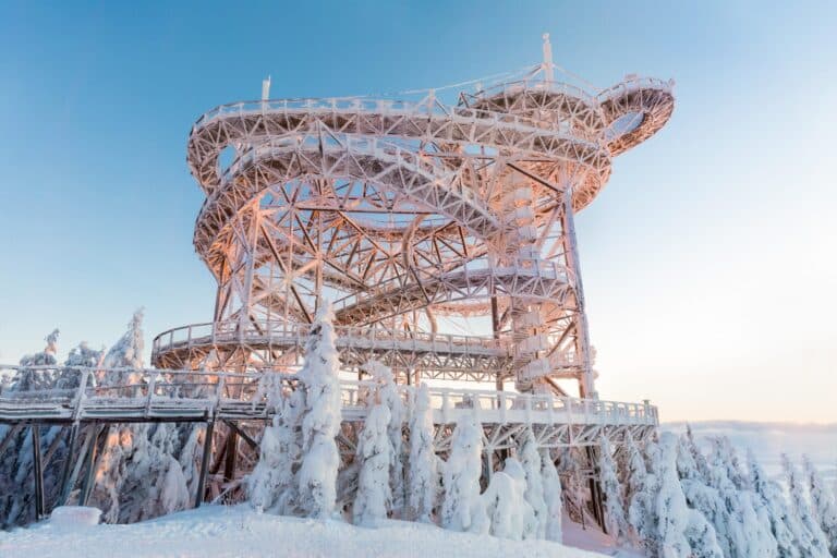 Sky Walk, Kralicky Sneznik, Dolni Morava, Czech Republic