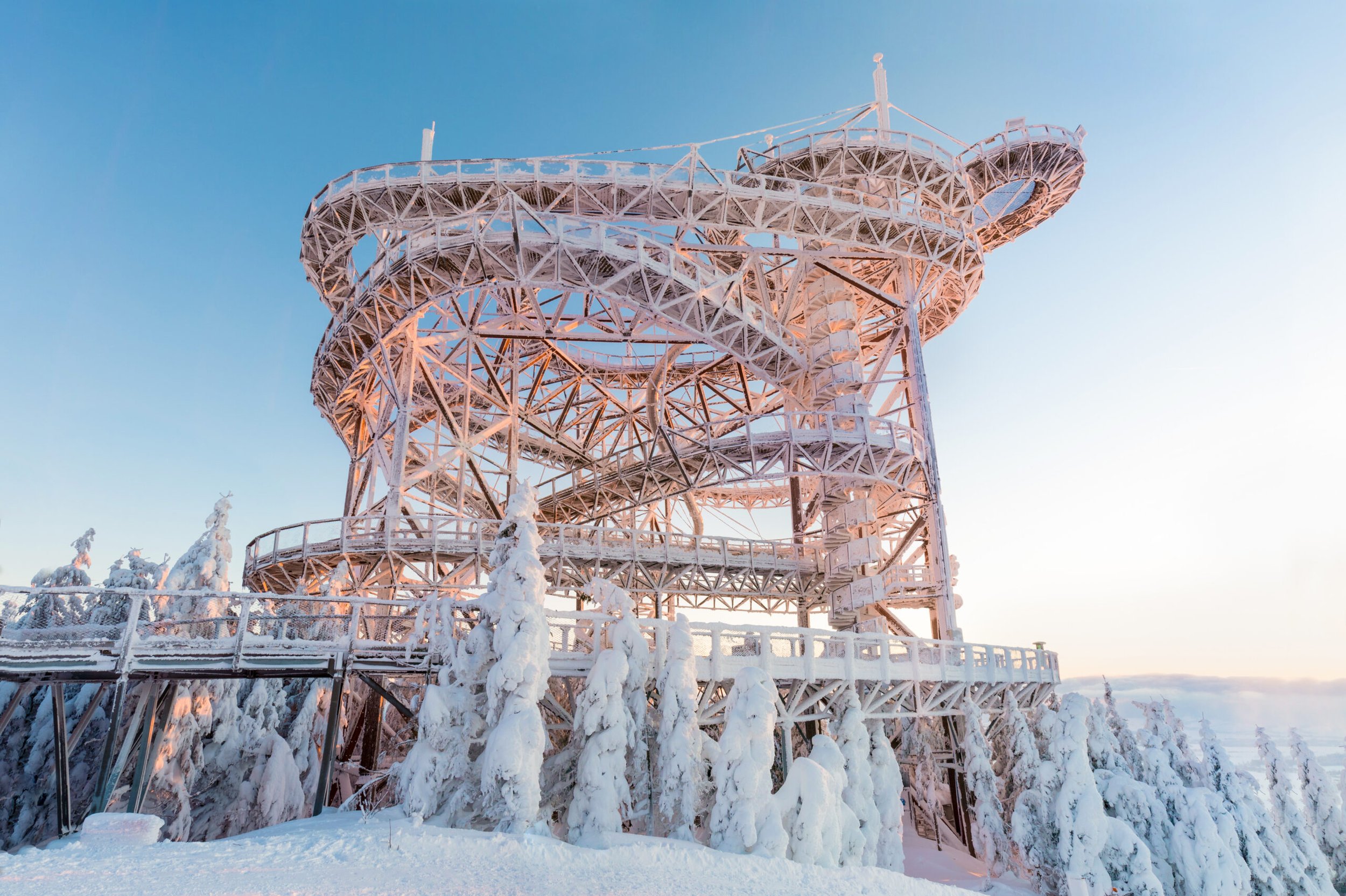 Sky Walk, Kralicky Sneznik, Dolni Morava, Czech Republic