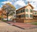 Abraham Lincoln House In Autumn In Springfield Illinois