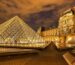 Louvre museum is one of the world’s largest museums with more than 8 million visitors each year.