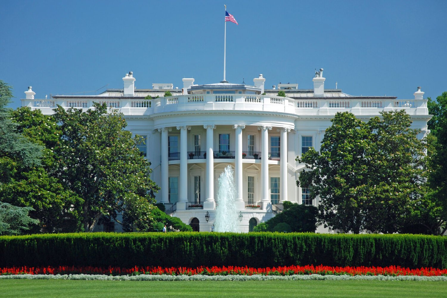 The White House in Washington DC