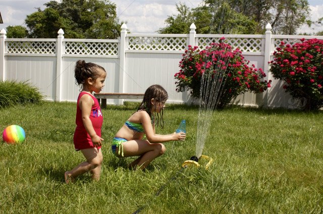 Family summertime cousins summer time waterplay summer fun familiar water play schools out