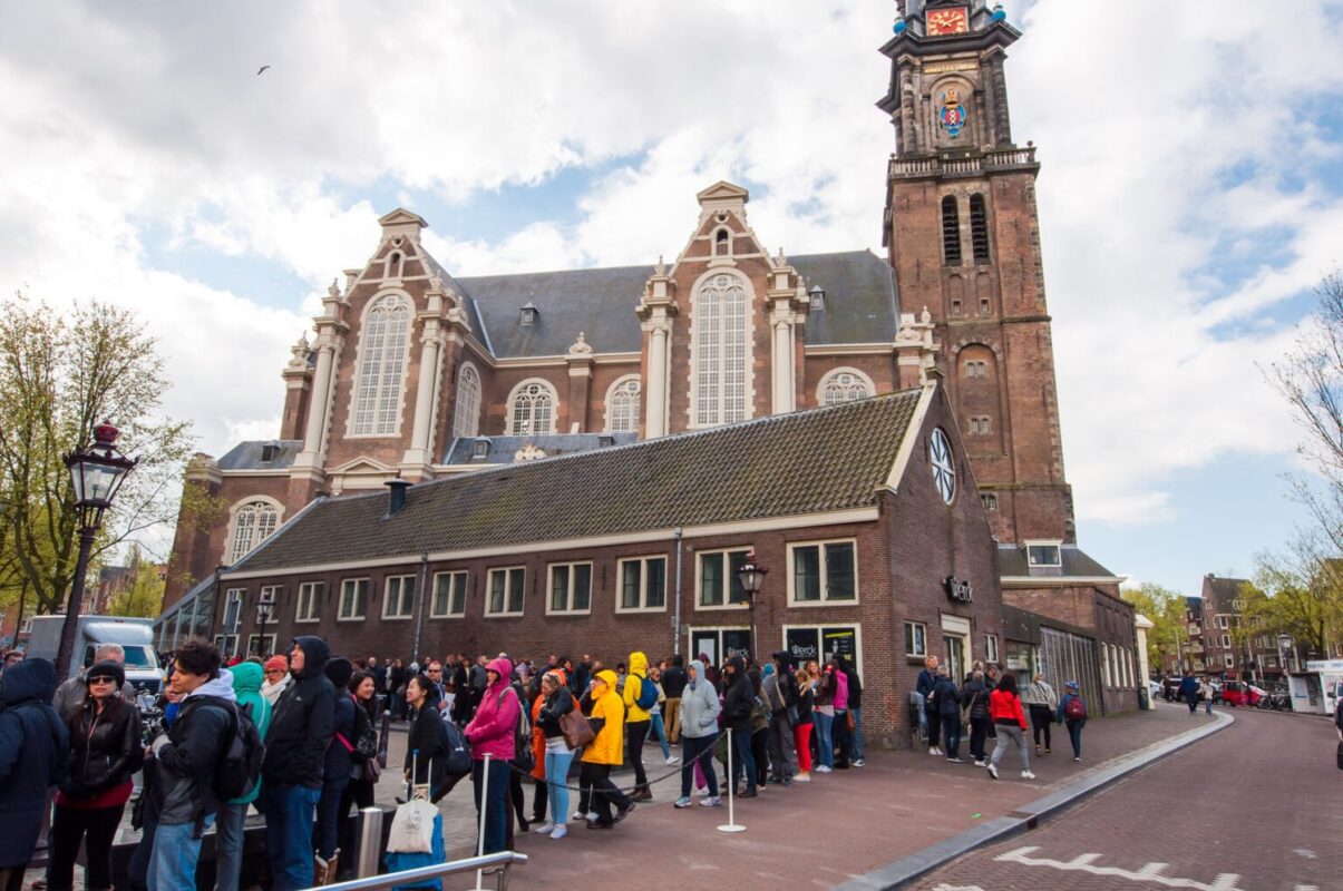 The Anne Frank House Museum is one of Amsterdam’s most popular museums opened in 1960.