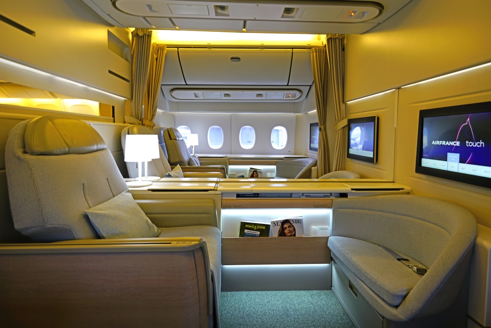 discounted first class tickets on Air France