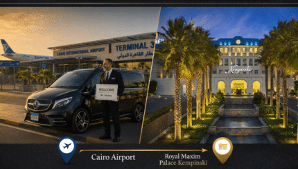 Transfer service hotel Royal Maxim Palace Kempinski to and from CIA