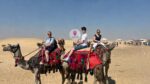 Riding Camel in Egypt organized family trip by Journey Connected
