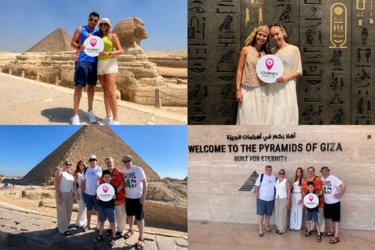 Family traveling on a Journey Connected custom itinerary