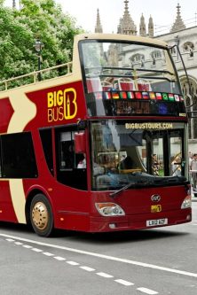 London England: Big Bus Company Sightseeing